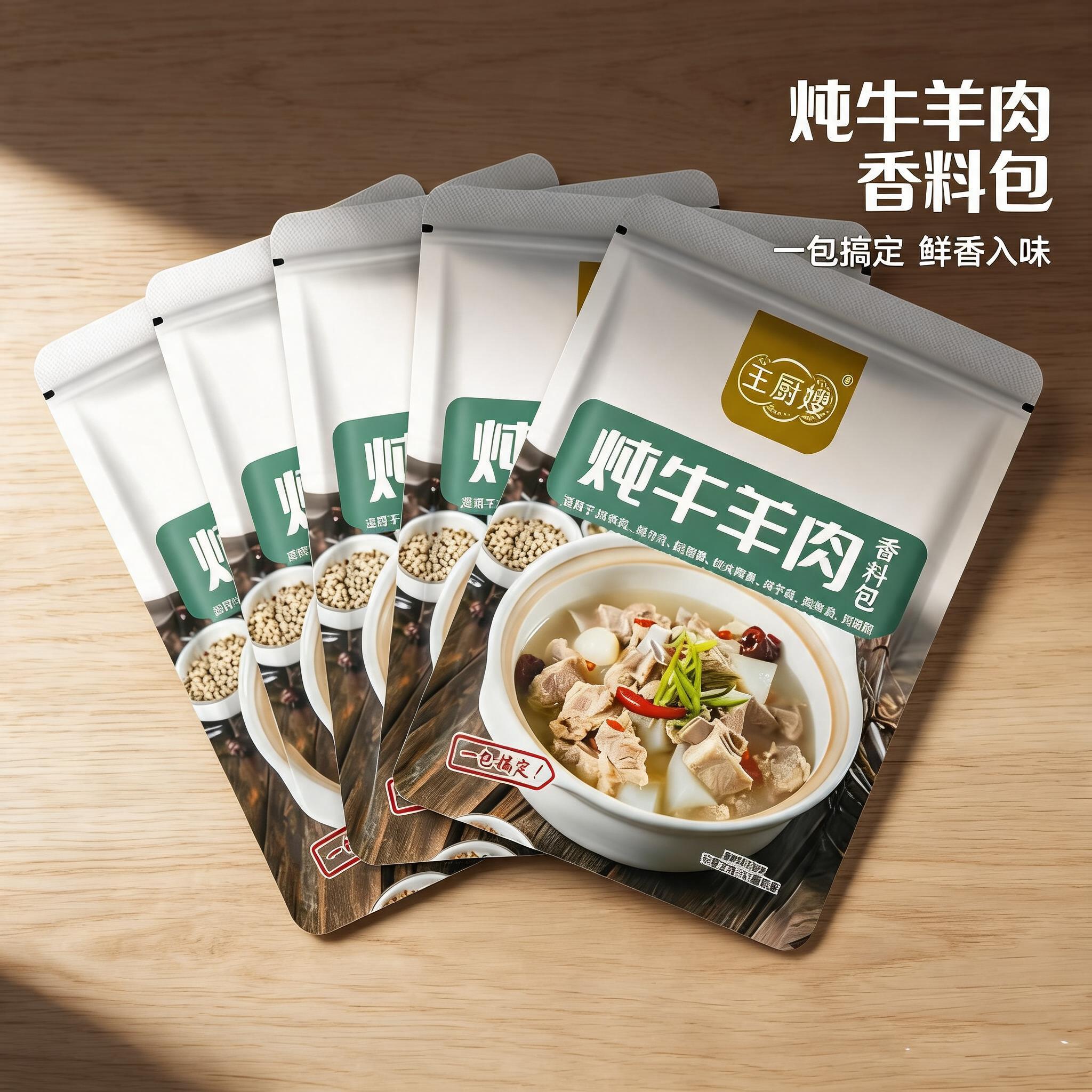 精选炖牛羊肉香料包卤牛肉牛腩煮牛羊肉汤调味料家用炖牛羊肉调料