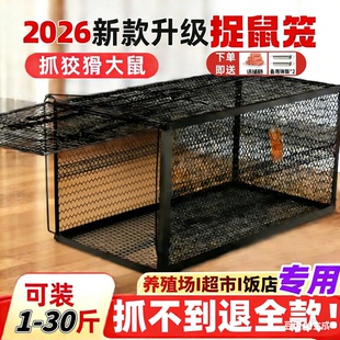 黄鼠专用全自动家用养殖场鸡窝围栏网防大鼠狼驱赶神器陷阱工具