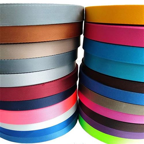 新品带子包边尼龙织带p密纹pp布带加厚扁J绳子涤纶丙纶肩带捆定制