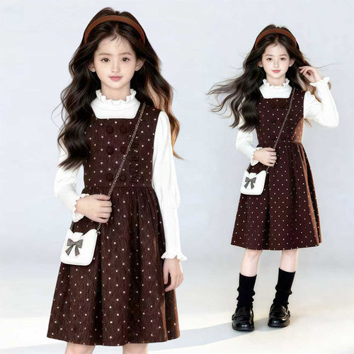 女童秋冬季2025年两件套