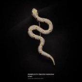 胸针男金蛇胸针高端精致时尚 配饰 设计感小众高级蛇型胸花西装