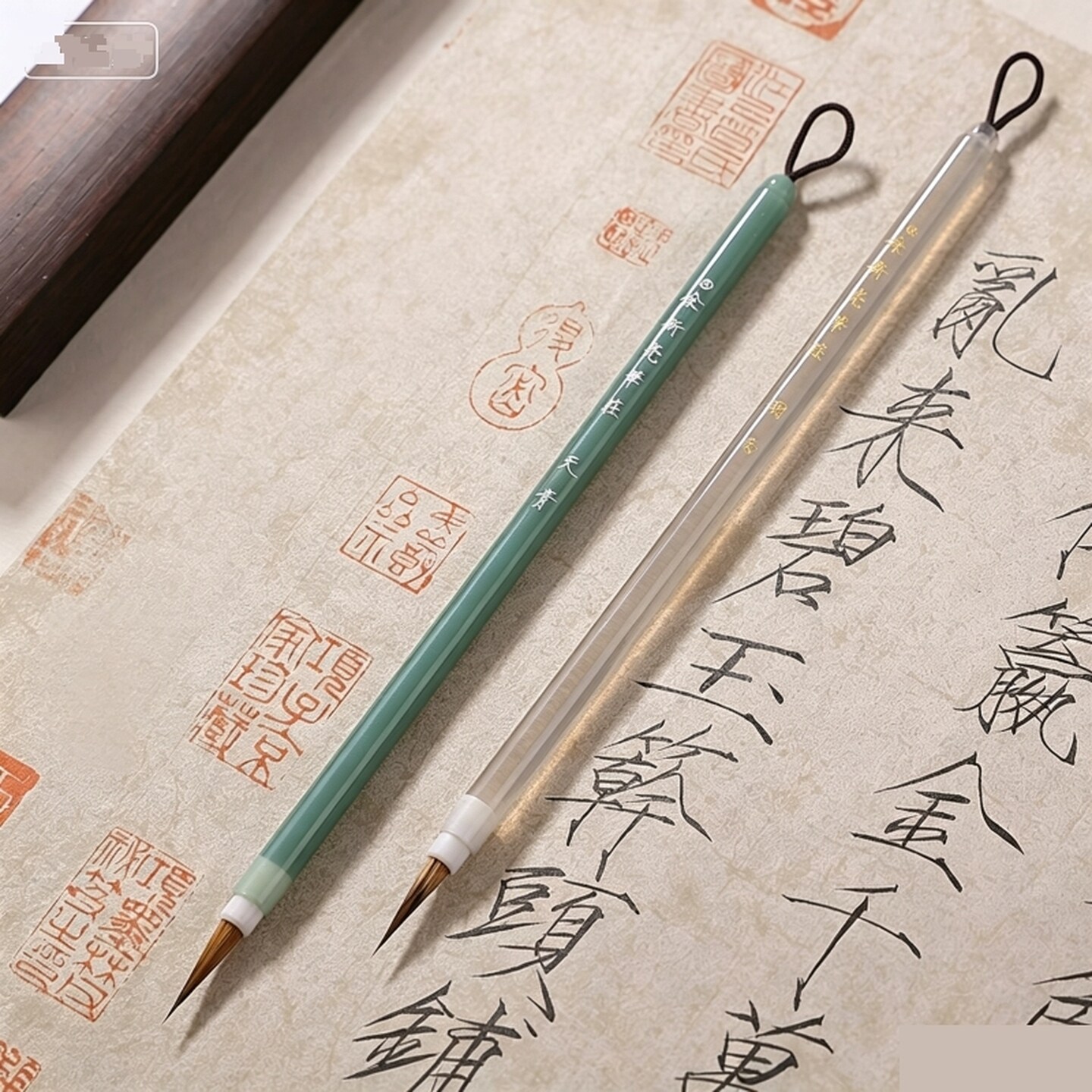 毛笔狼毫簪花小楷书法毛笔蝇头小楷工笔画勾线笔宋徽宗瘦金体毛笔