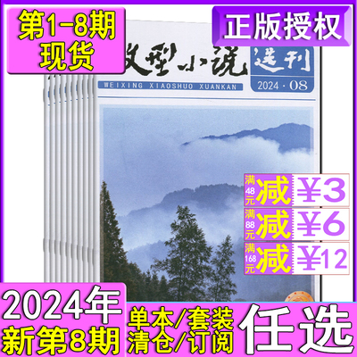 微型小说选刊杂志2024第8期自选