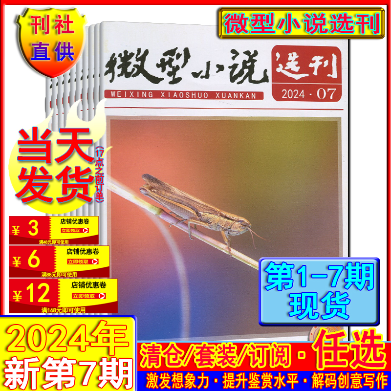 微型小说选刊杂志2024第7期自选