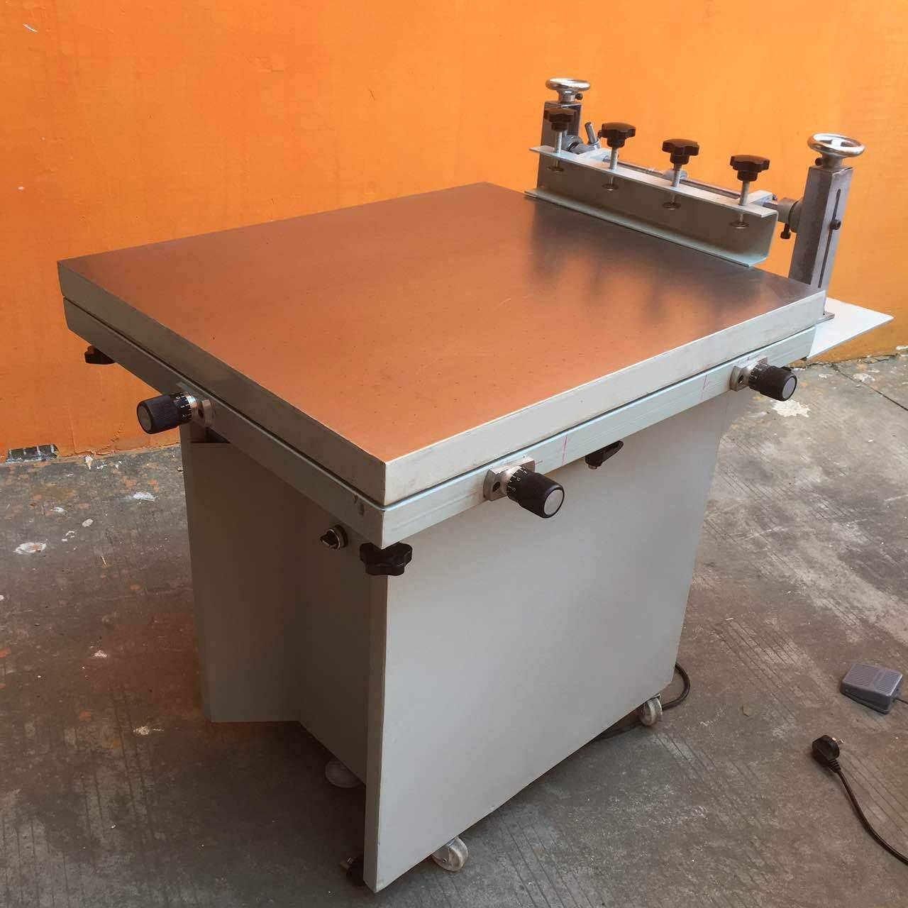 机械高精度气动丝网印刷机平面网印机手印台现货