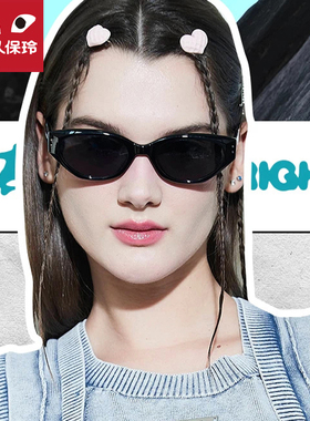 川久保玲小脸眼镜2025新款猫眼墨镜女士偏光防紫外线太阳镜女3964
