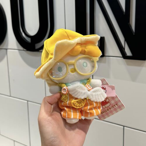 正版香蕉hellokitty包包挂件可爱凯蒂猫挂饰卡通钥匙扣毛绒玩偶