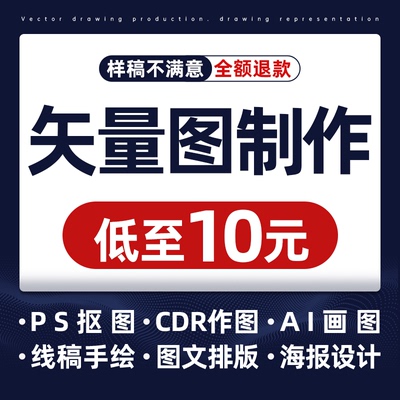 0元试做！专业矢量图制作