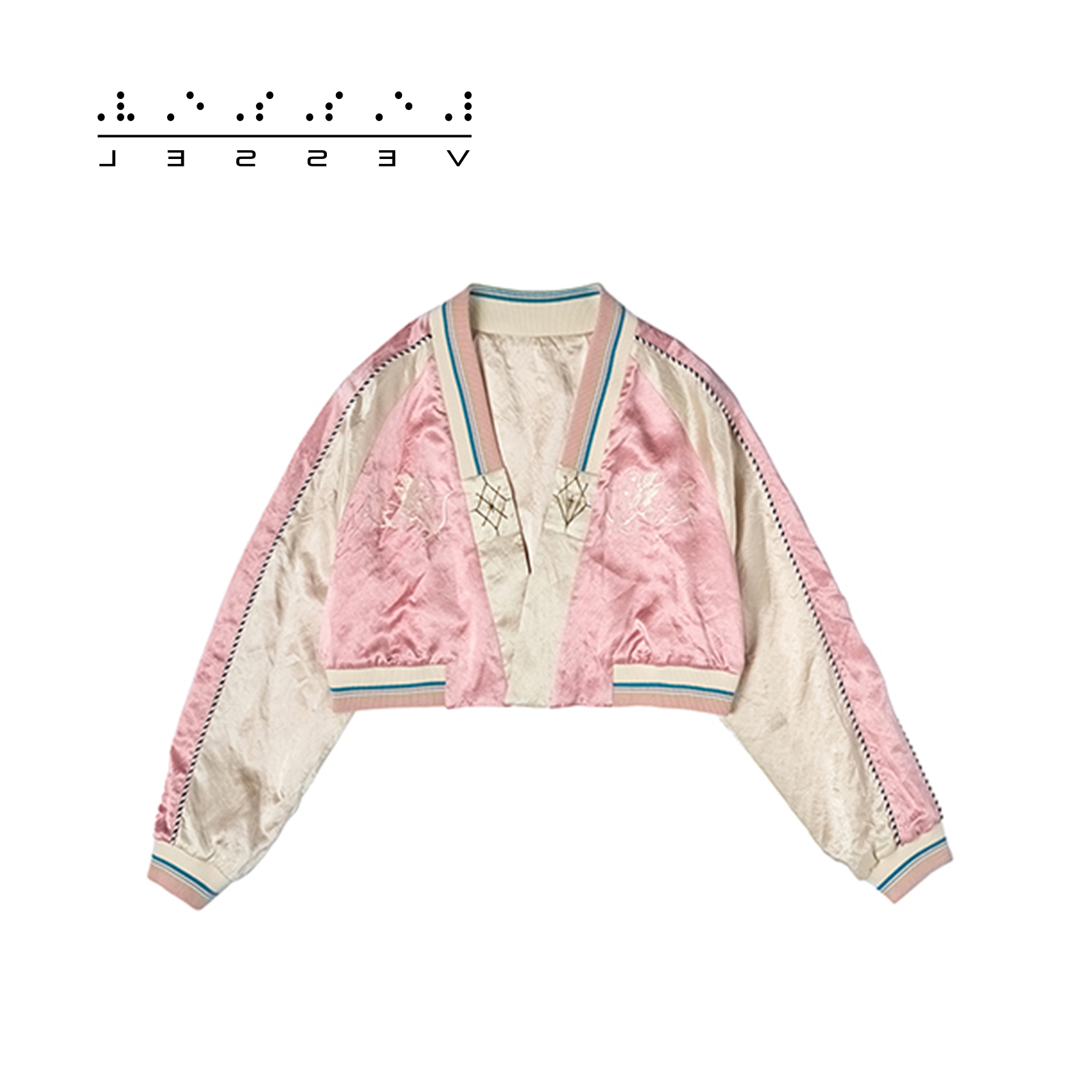 刺绣短款上装xVESSEL百搭