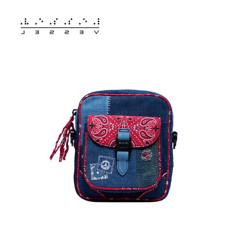 xVESSEL官方古布拼接小背包