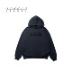 xVESSEL吴建豪同款 cleanfit宽松连帽加绒卫衣男女美式 休闲黑外套
