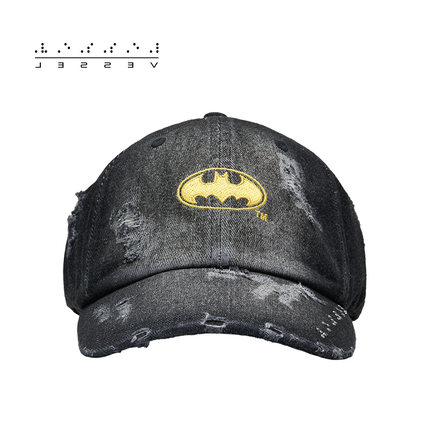 xVESSEL新款蝙蝠侠联名棒球帽男女同款百搭鸭舌帽休闲时尚遮阳帽