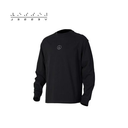 xVESSEL吴建豪上衣专辑周边反光设计感情侣款休闲长袖T恤