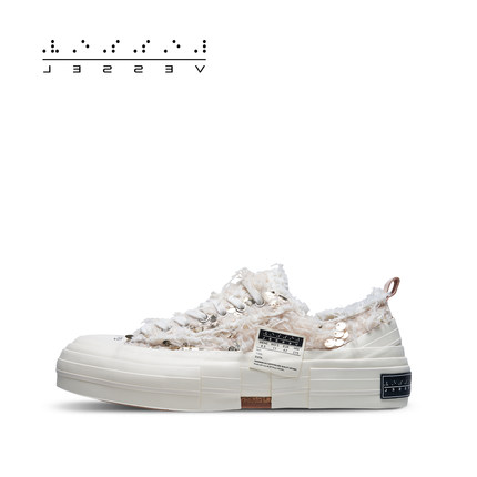 【12/25 12点限时发售】xVESSEL天鹅系列长毛绒低帮百搭硫化鞋女