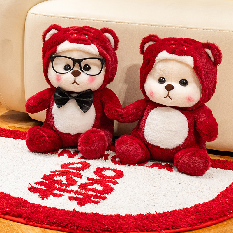 压床娃娃一对结婚庆用品