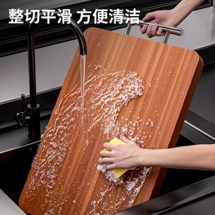 防霉抗菌！乌檀木家用菜板