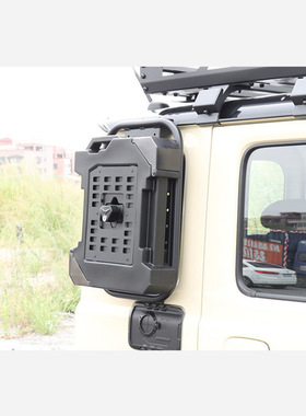 适用于5门JIMNY吉姆尼JC74 JB74xl越野改装侧边拓展架+9L油箱水箱