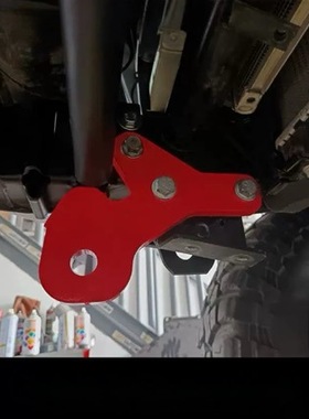 适用于丰田LC76LC71LC78LC79加强前拖车钩 救援牵引钩 红色\黑色