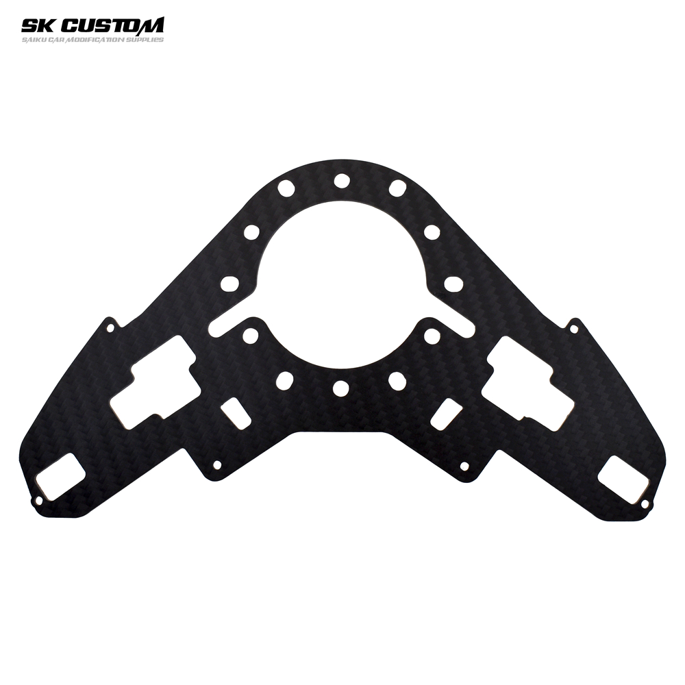 适用本田十代思域FC1 FK7改装赛车方向盘多功能按键钮支架碳纤维