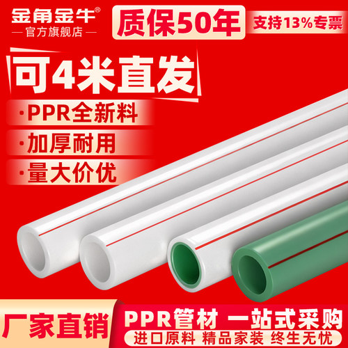 金角金牛ppr水管4分20热熔