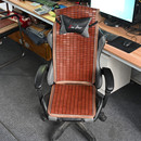 麻将凉席电竞椅专用坐垫网咖主播椅坐垫电竞人体工学椅垫椅套 夏季