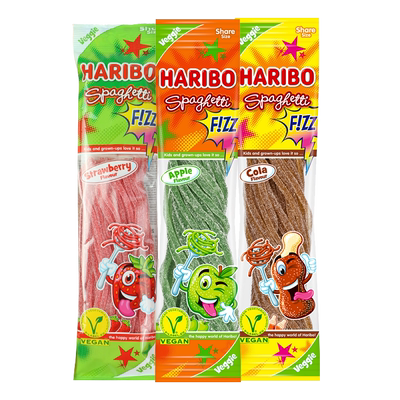 德国进口哈瑞宝长条形酸味软糖