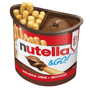 德国进口费列罗Nutella能多益榛子巧克力酱手指饼干棒儿童零食