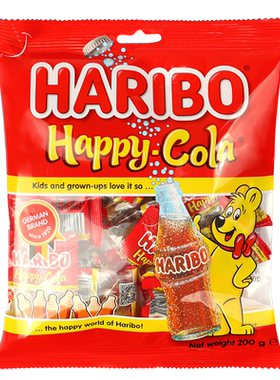 进口haribo哈瑞宝软糖可乐味
