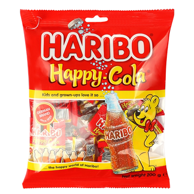 进口haribo哈瑞宝软糖可乐味