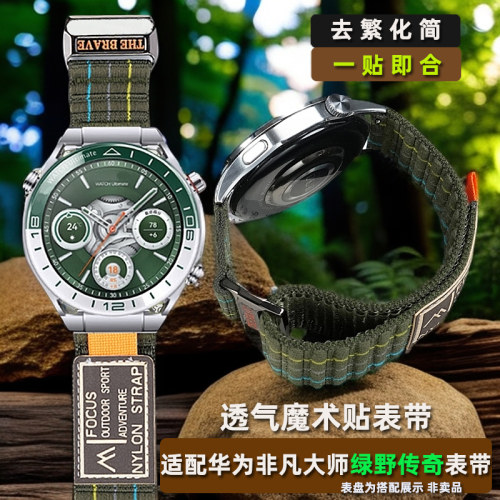 雷米龙适配华为非凡大师手表带