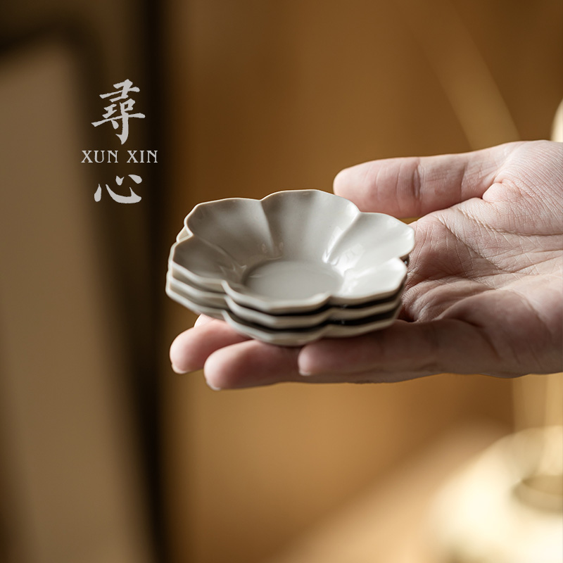 寻心杯垫陶瓷隔热杯垫