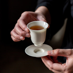 仿宋薄胎功夫手工个人家用闻香杯