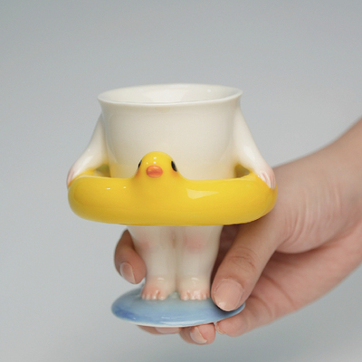 银河磁场可爱高脚杯冰激凌杯