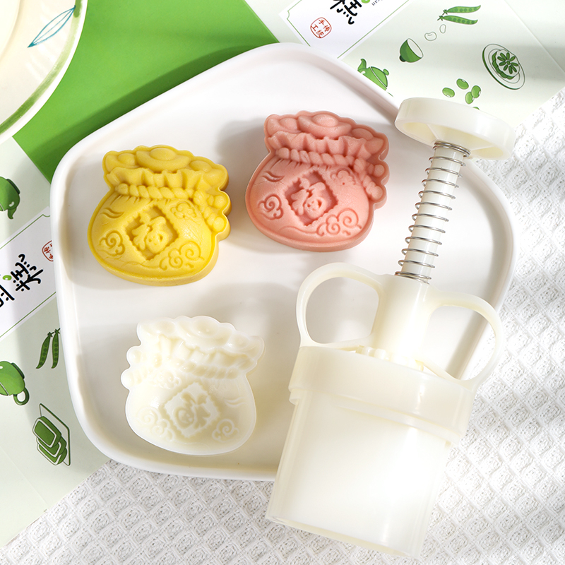 升级款福袋月饼绿豆糕模具食品级