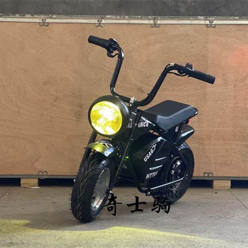 奇士驹电动车迷你辅助轮两轮摩托车儿童3-12岁广场童车蓝牙小哈雷