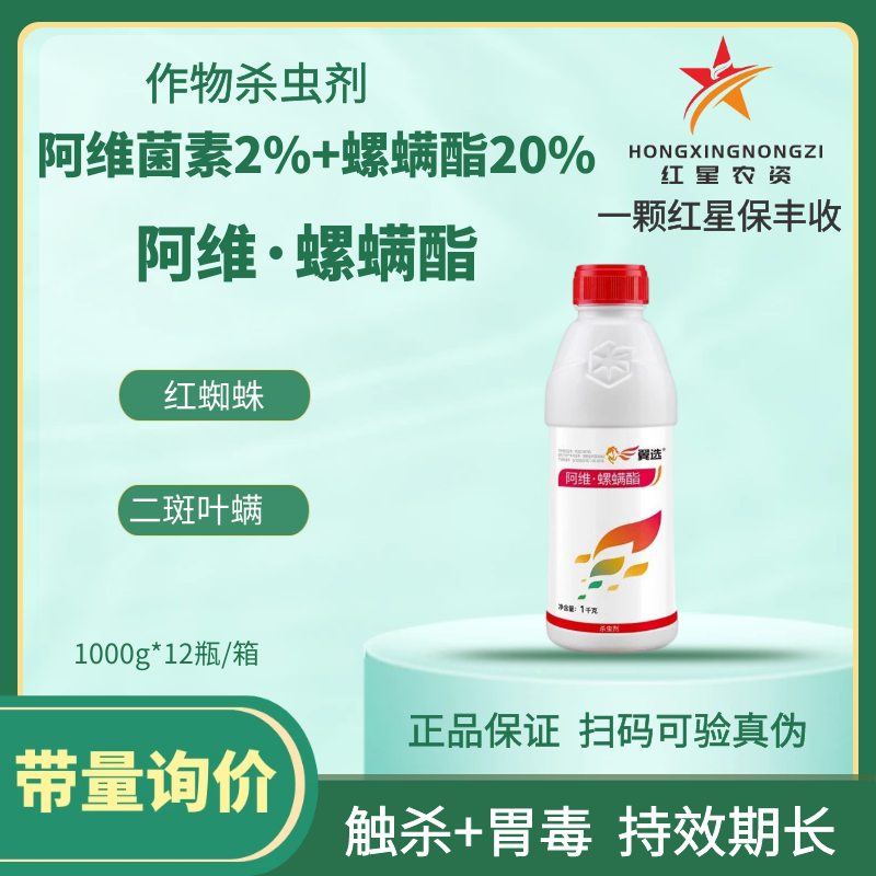 先正达翼选阿维螺螨酯红蜘蛛