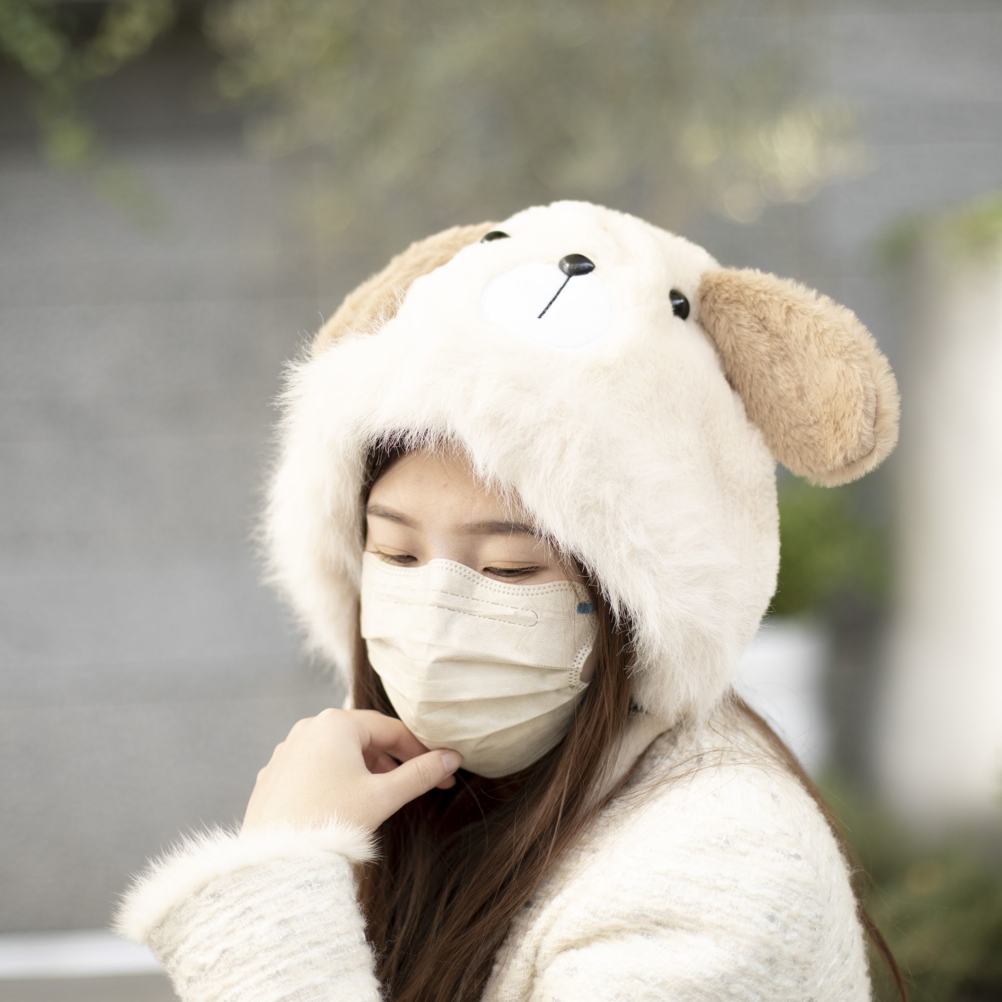 新款小熊可爱超萌冬季毛绒熊猫