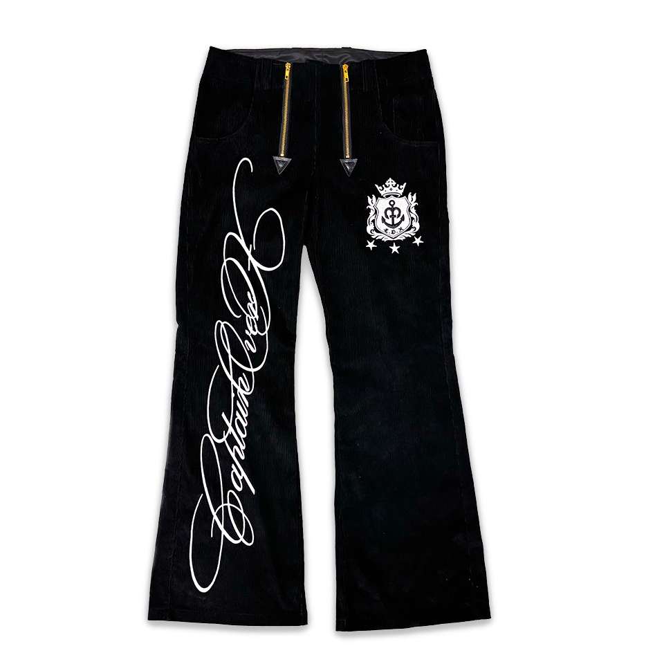 BSSHTTWASIL灯芯绒宽松版型长裤