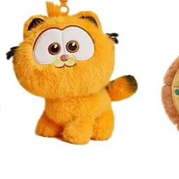 2025授权加菲猫电影公仔橘色毛绒大玩偶胖猫影院级可爱装饰