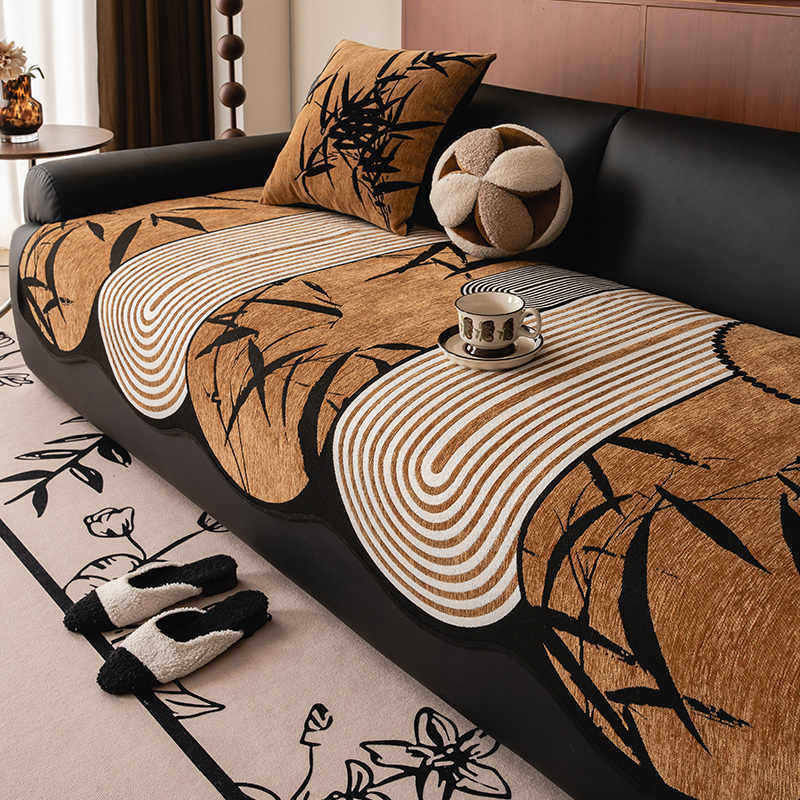 异形沙发垫四季通用2024新款沙发坐垫子防滑直排线条花盖布巾,居家布艺,沙发垫,淘宝优惠券,粉丝福利购,淘宝优惠卷