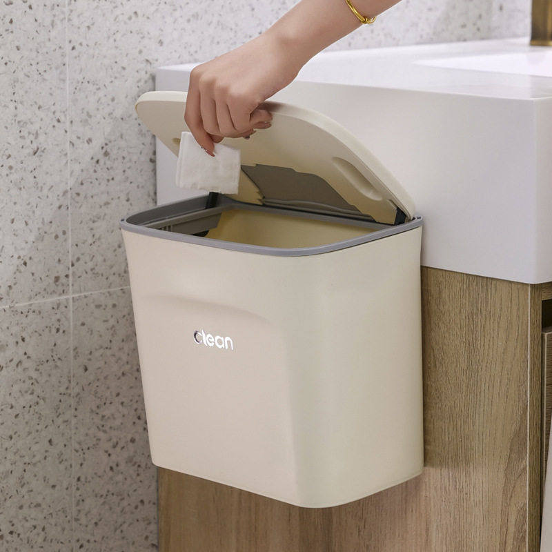 厨房垃圾桶悬挂式收纳桶滑盖密封清洁桶厕所挂壁防水卫生桶双桶,家庭/个人清洁工具,垃圾桶,淘宝优惠券,粉丝福利购,淘宝优惠卷