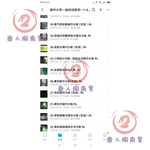南华大学--临床技能学视频--87集--flv格式教学教程唐人阁