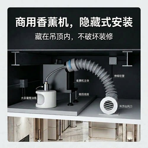 酒店香薰机自动喷香薰精油扩香机酒店专用风机式香氛机商用喷香机