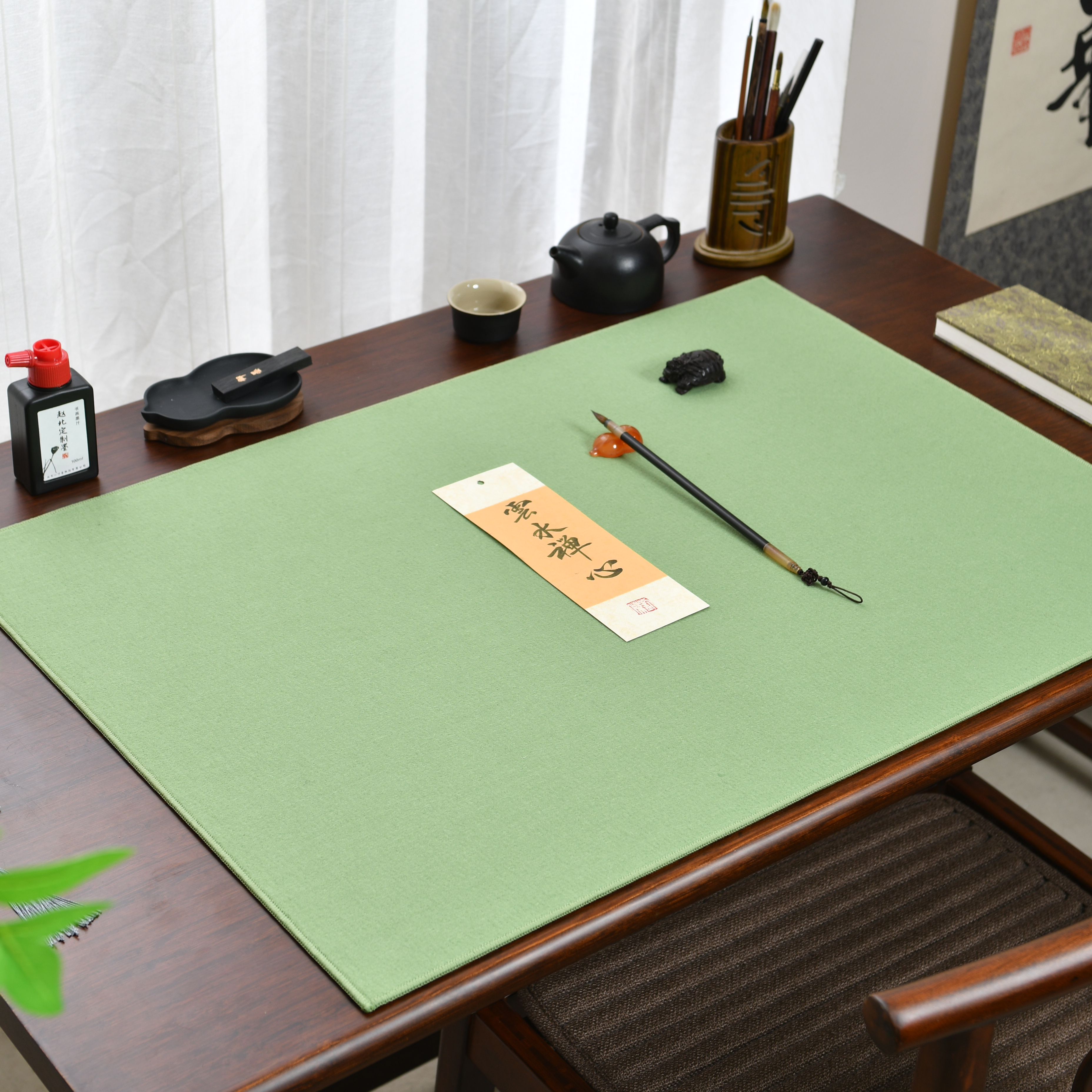 赵北书画羊毛毡垫加厚加密不起球