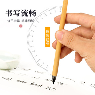 丹青客乐游小楷毛笔灵飞经兰亭序行书狼豪兼毫草堂笔书法老师推荐