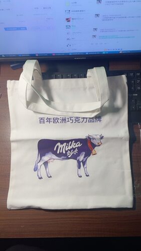 妙卡礼品帆布袋包包单肩包聚酯纤维日常购物袋学生补习包