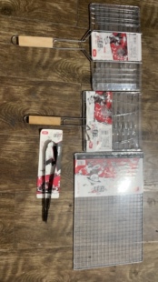 烧烤夹烧烤网炭夹家用聚会烧烤工具