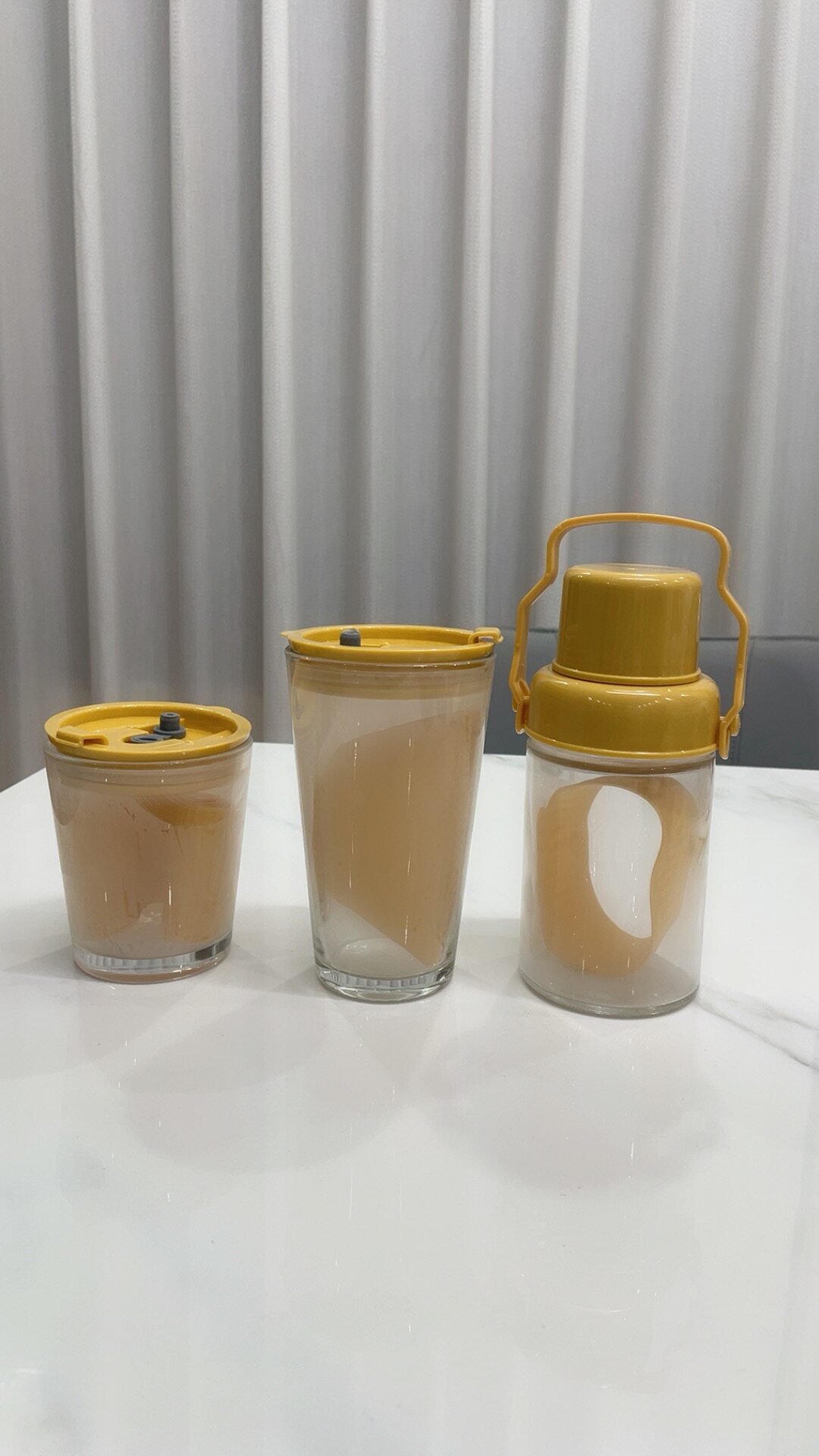 摩卡杯壶三件套钠钙玻璃家用玻璃水杯杯子水壶品牌礼品