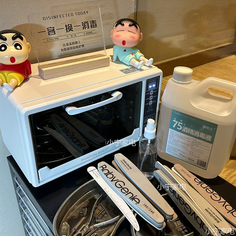 加热火罐美甲工具美发牙模金属牙科专用工具消毒柜美睫手机商家箱