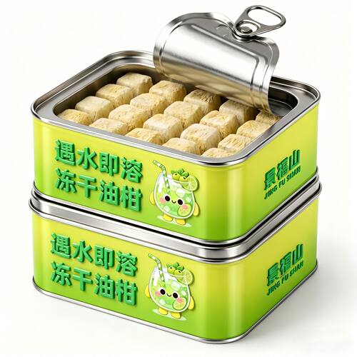 景福山冻干油柑果遇水即溶冻干水果茶冷泡茶diy下午茶50克铁盒装